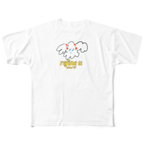 レトローズ All-Over Print T-Shirt