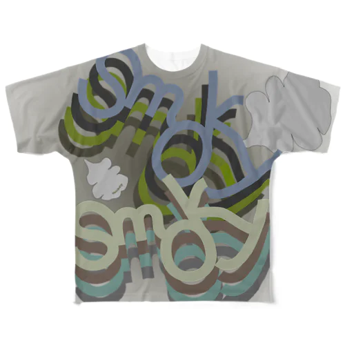 Smoky All-Over Print T-Shirt