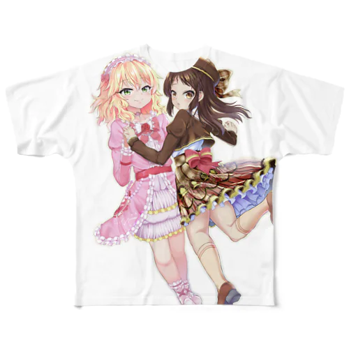 ももあり原理主義 フルグラフィックTシャツ