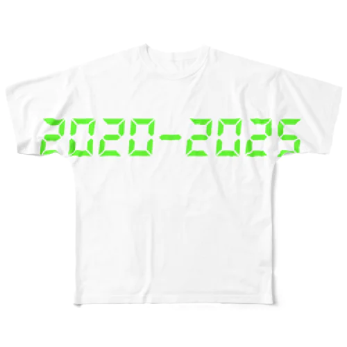 2020-2025 All-Over Print T-Shirt