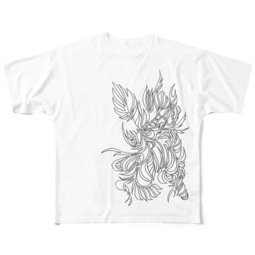 Wind-1 フルグラフィックTシャツ