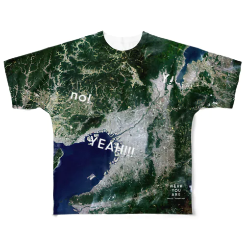 大阪府 豊中市 Tシャツ 両面 All-Over Print T-Shirt