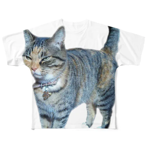 ウチの猫 フルグラフィックTシャツ