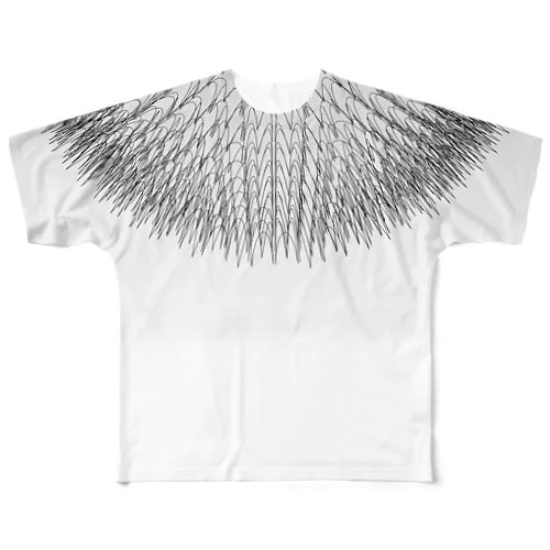 Nircle Neck / B All-Over Print T-Shirt