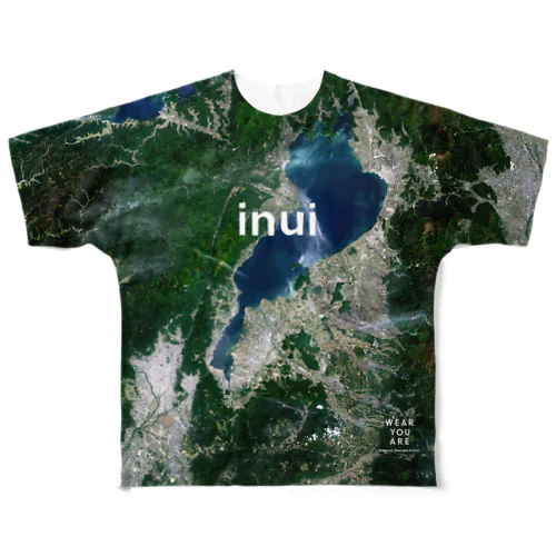 滋賀県 近江八幡市 Tシャツ 両面 フルグラフィックTシャツ