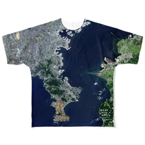 神奈川県 横須賀市 Tシャツ 両面 Tシャツ 両面 フルグラフィックTシャツ