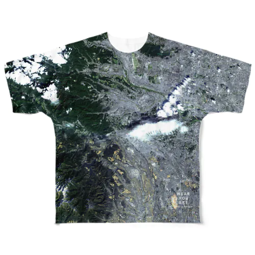 東京都 町田市 Tシャツ 両面 All-Over Print T-Shirt