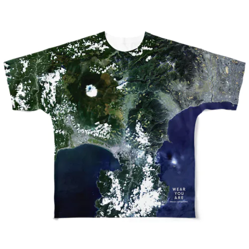 静岡県 裾野市 Tシャツ 両面 All-Over Print T-Shirt