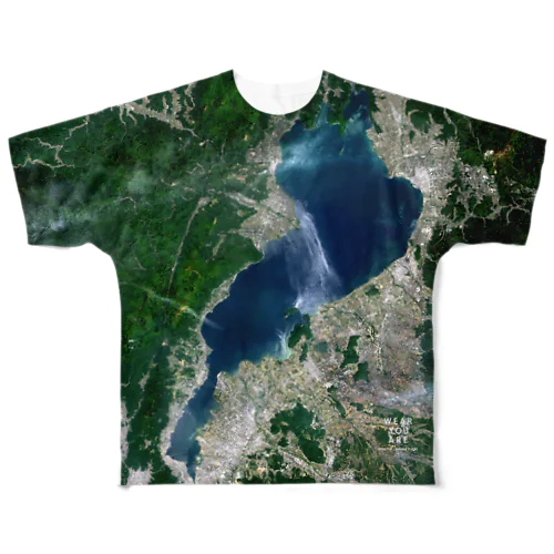 滋賀県 近江八幡市 Tシャツ 両面 All-Over Print T-Shirt