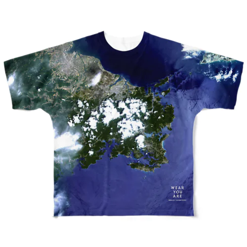 三重県 県道12号線 Tシャツ 両面 All-Over Print T-Shirt