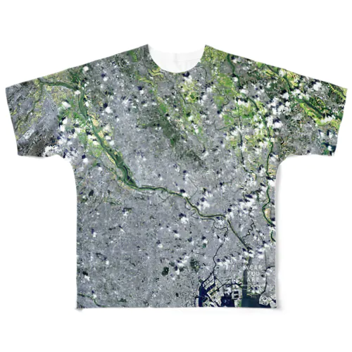 埼玉県 川口市 Tシャツ 両面 Tシャツ 両面 フルグラフィックTシャツ