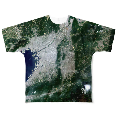 奈良県 生駒郡 Tシャツ 両面 フルグラフィックTシャツ