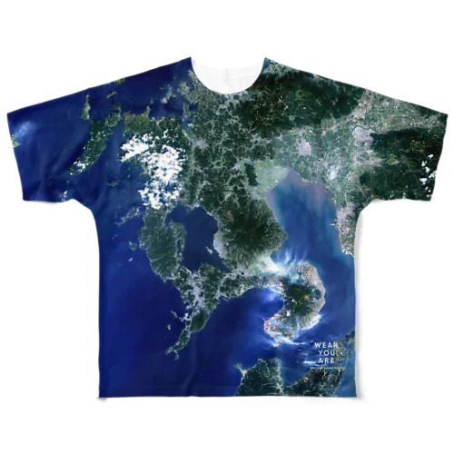長崎県 東彼杵郡 Tシャツ 両面 All-Over Print T-Shirt