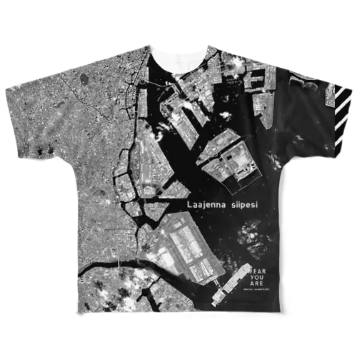 東京都 大田区 Tシャツ 両面 All-Over Print T-Shirt