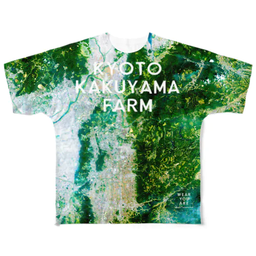 京都府 木津川市 Tシャツ 両面 All-Over Print T-Shirt