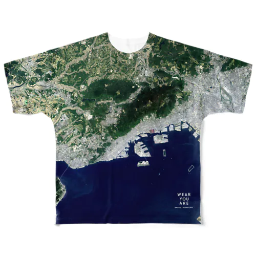 兵庫県 神戸市 Tシャツ 両面 フルグラフィックTシャツ