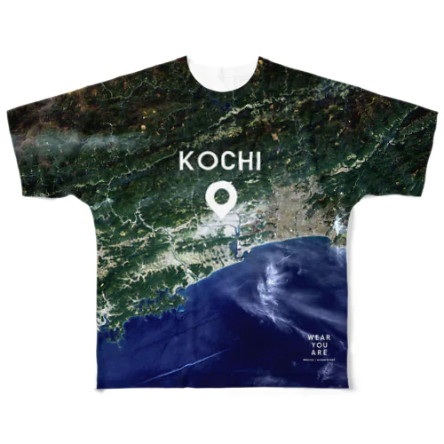 高知県 高知市 Tシャツ 両面 フルグラフィックTシャツ