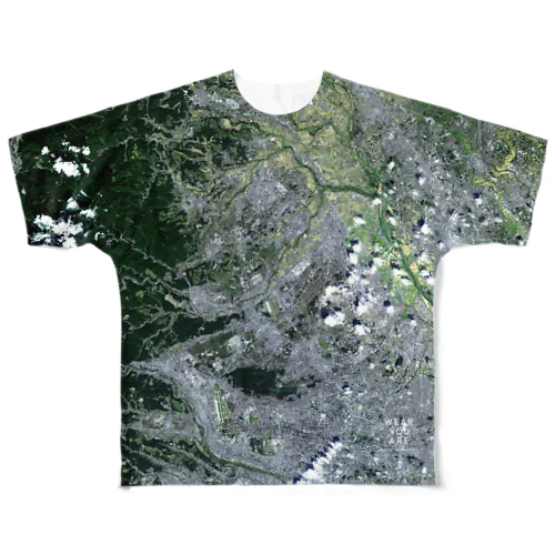 埼玉県 狭山市 Tシャツ 両面 All-Over Print T-Shirt