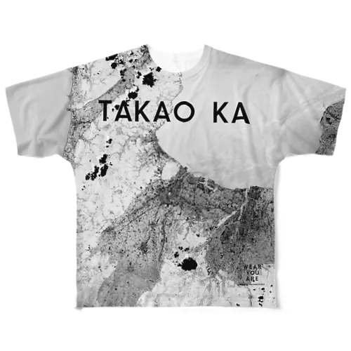 富山県 高岡市 Tシャツ 両面 All-Over Print T-Shirt