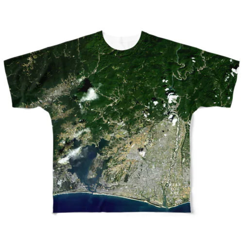 静岡県 浜松市 Tシャツ 両面 All-Over Print T-Shirt