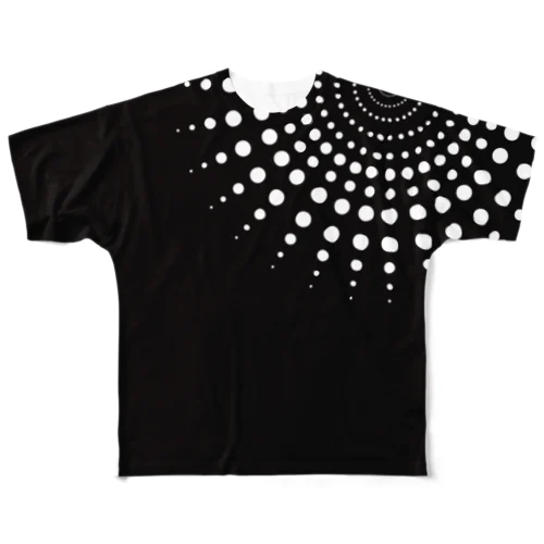 「Dot.Dot.」ロゴ フルグラフィックTシャツ All-Over Print T-Shirt