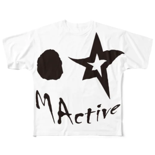 MActive君オリジナルグッズ All-Over Print T-Shirt