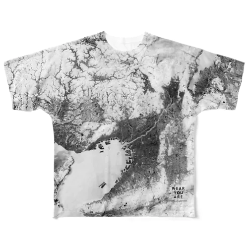 兵庫県 伊丹市 Tシャツ 両面 All-Over Print T-Shirt