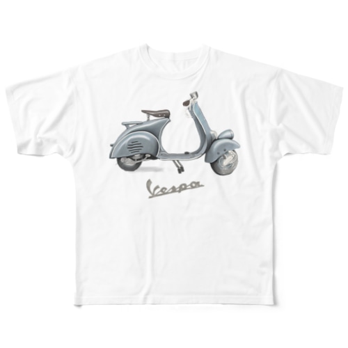 Vespa All-Over Print T-Shirt