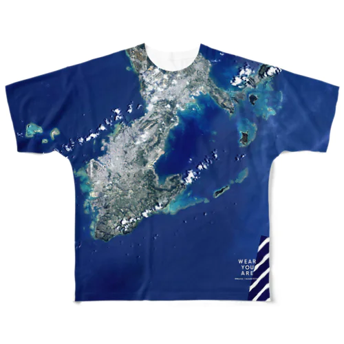 沖縄県 南城市 Tシャツ 両面 フルグラフィックTシャツ