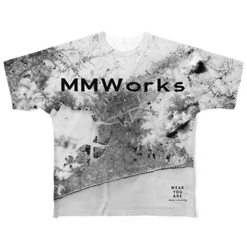 愛知県 豊橋市 Tシャツ 両面 All-Over Print T-Shirt