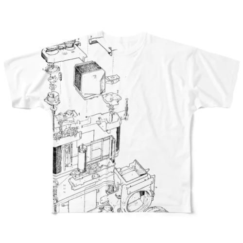 Development_of_camera フルグラフィックTシャツ