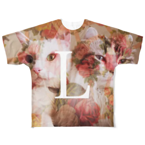 Lucien  Flower All-Over Print T-Shirt