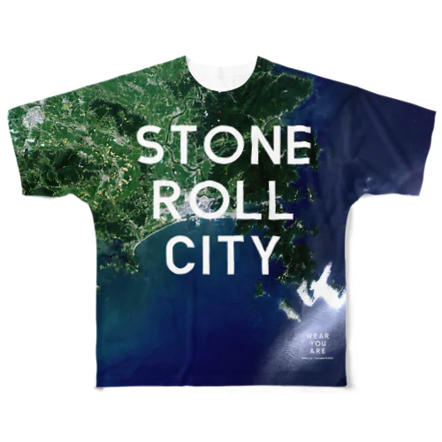 宮城県 石巻市 Tシャツ 両面 All-Over Print T-Shirt