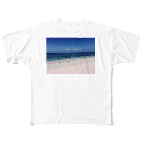 海のグッズ フルグラフィックTシャツ