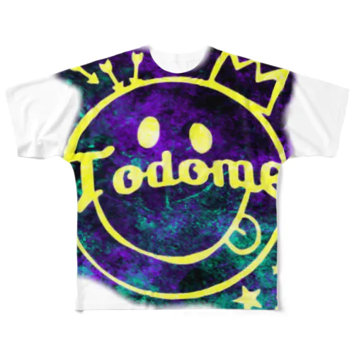 TODOMEビッグフェイス All-Over Print T-Shirt