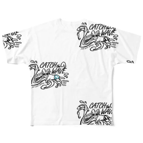 Catch the Wave! フルグラフィックTシャツ