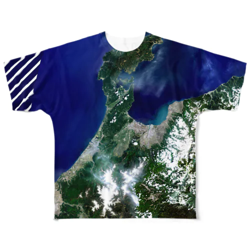 富山県 高岡市 Tシャツ 両面 All-Over Print T-Shirt