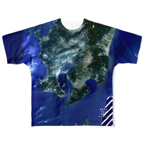 鹿児島県 垂水市 Tシャツ 両面 All-Over Print T-Shirt