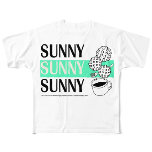 sunny sunny sunny  All-Over Print T-Shirt