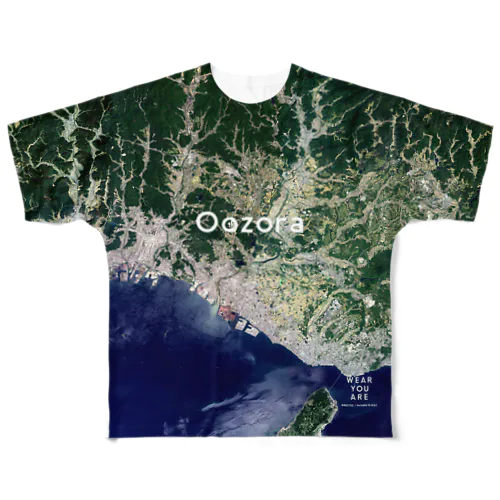 兵庫県 加古川市 Tシャツ 両面 All-Over Print T-Shirt