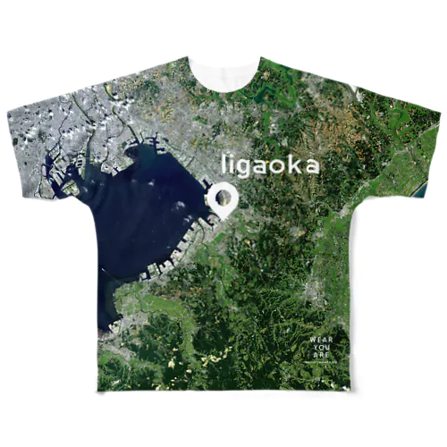千葉県 市原市 Tシャツ 両面 フルグラフィックTシャツ