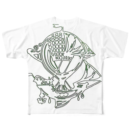 Voyage  airship All-Over Print T-Shirt