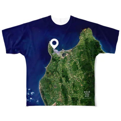 北海道 稚内市 Tシャツ 両面 フルグラフィックTシャツ