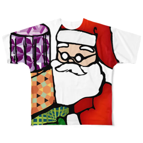 Logic RockStar ICON  Santa フルグラフィックTシャツ