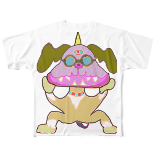 Snoopa フルグラフィックTシャツ