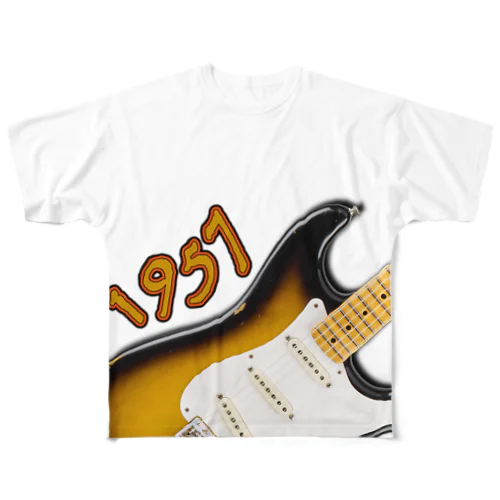 【１９５７】  Stratocaster フルグラフィックTシャツ