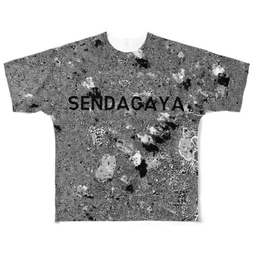 東京都 新宿区 Tシャツ 両面 All-Over Print T-Shirt