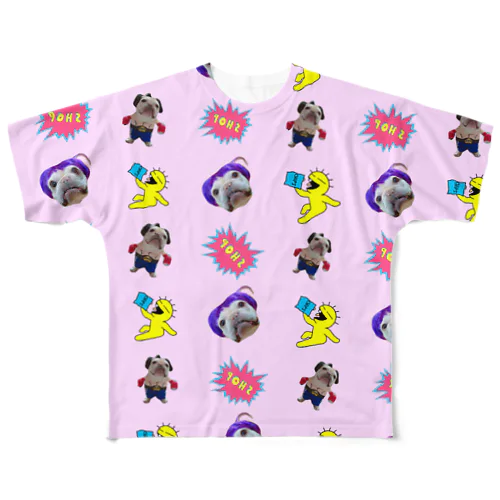 とんこつブランケット All-Over Print T-Shirt