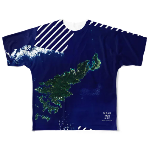 鹿児島県 奄美市 Tシャツ 両面 フルグラフィックTシャツ