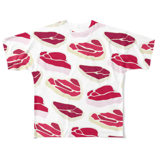 生肉 All-Over Print T-Shirt